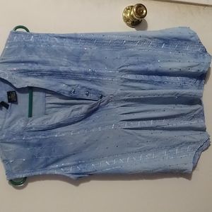 Blue blouse